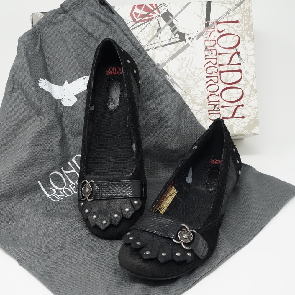 Round Toe Kiltie Kitten Heels